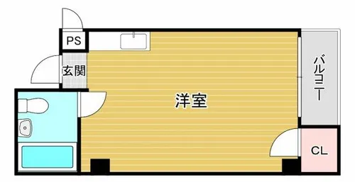 大阪府大阪市天王寺区国分町【マンション】の間取り