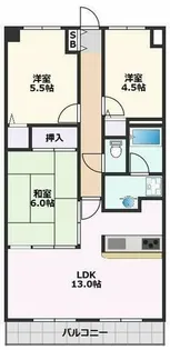 アルティジア・レジデンス緑地【5階】の間取り