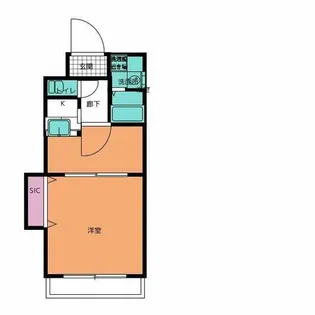 エミネンスパレス【5階】の間取り