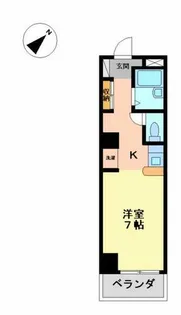 ドール新栄【605号室】の間取り