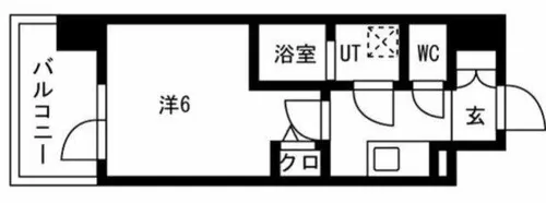 エスリードレジデンス大阪福島シティスクエア【10階】の間取り
