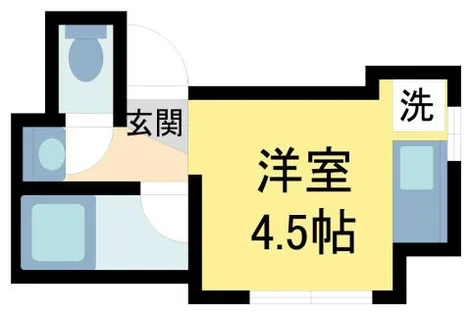 フレンド仁川【205号室】の間取り