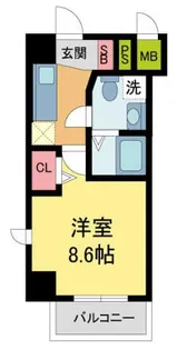 サンクラッソ伊丹【4階】の間取り