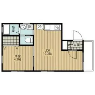 N house【3階】の間取り