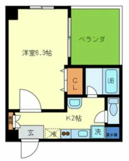 B-RISE新町【3階】の間取り