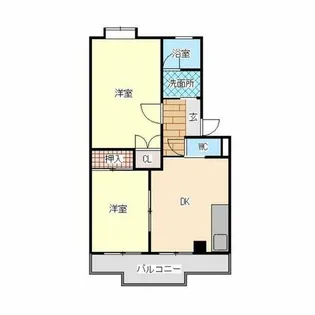 メゾン叶21【102号室】の間取り