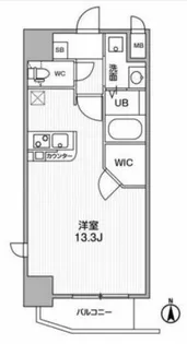LaDouceur梅田West【8階】の間取り