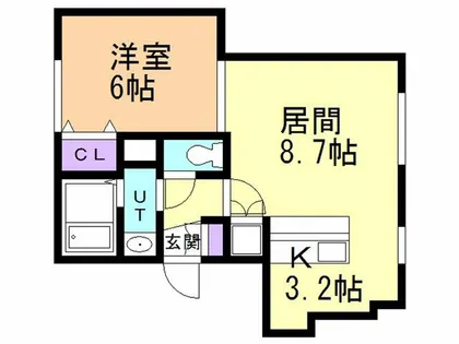 ルブニール【2階】の間取り