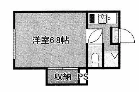 コーポ藤川【1階】の間取り