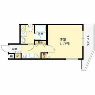 プロスパーハイツ深井【306号室】の間取り