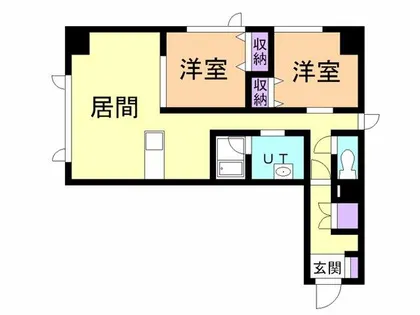イーストSTビル【303号室】の間取り