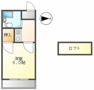 メゾン・アマーナ【206号室】の間取り