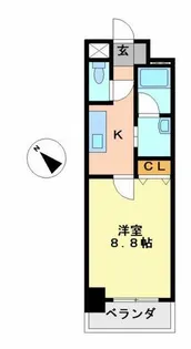 RIDGE大曾根【803号室】の間取り