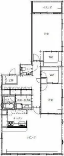 エテルナ本陣【7階】の間取り
