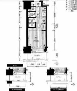 プレサンスSAKAEリバースタイル【5階】の間取り