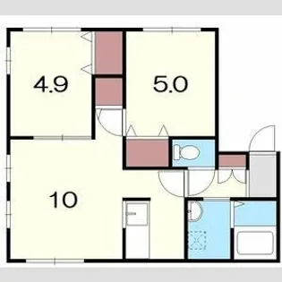 マウントツリー【1階】の間取り
