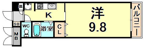 ウィステリア2【3階】の間取り