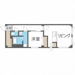 北海道札幌市北区新琴似十二条1丁目【マンション】の間取り