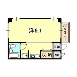 クァトルセゾン甲東園【3階】の間取り