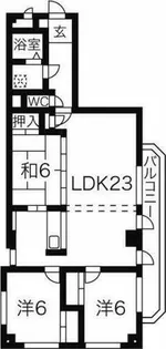 アベニュー青山【3階】の間取り