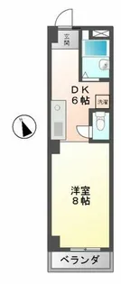 ハウス108筒井【306号室】の間取り