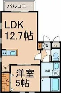 maple【2階】の間取り