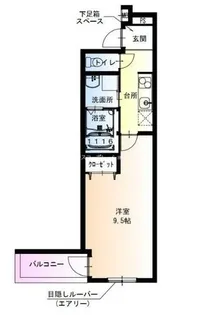 フジパレス阪急武庫之荘駅西2番館【1階】の間取り