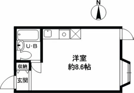 サンヴィラ六甲道パート2【3階】の間取り