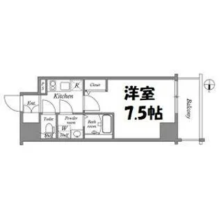 エスリード金山エクセア【2階】の間取り