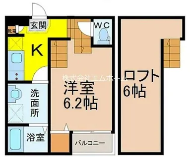 BellBox【2階】の間取り