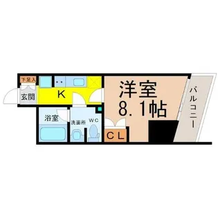 CORNES HOUSE NAGOYA【3階】の間取り