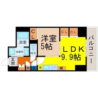 プレステージ千種【10階】の間取り