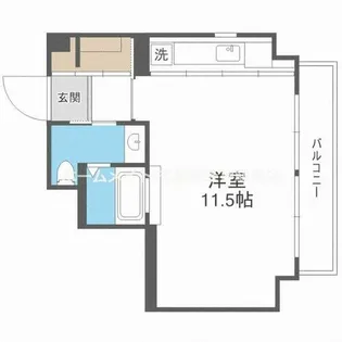 ポルトボヌール【2階】の間取り
