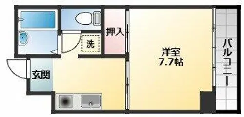 ヴァンドーム【2階】の間取り