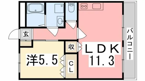 エーデルハイム【202号室】の間取り