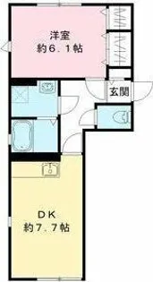 プレストン【1階】の間取り
