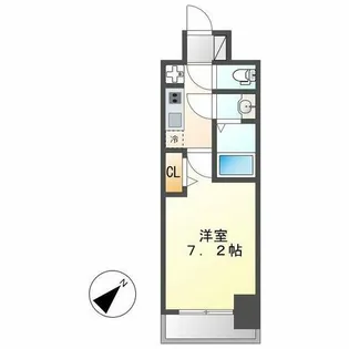 アドバンス名古屋モクシー【9階】の間取り