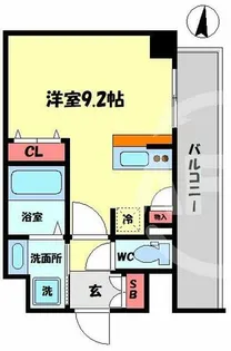 エスライズ梅田北【12階】の間取り