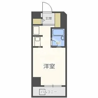 スペランツア出雲天満橋【2階】の間取り