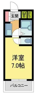 スプリング逆瀬川【312号室】の間取り