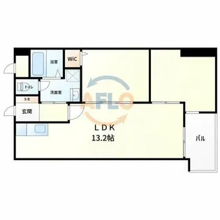 レスポアール南堀江【3階】の間取り