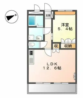 グランディール ステージ【1階】の間取り