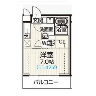 アソシエ鶴舞公園【3階】の間取り
