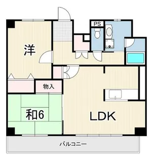 アンクレーゼ【4階】の間取り