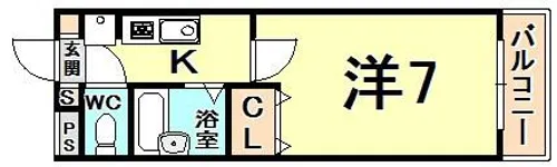 ステラハウス20【2階】の間取り