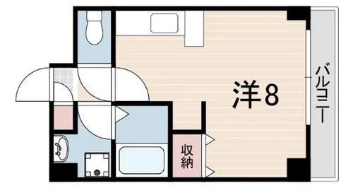 エスペランス【3階】の間取り