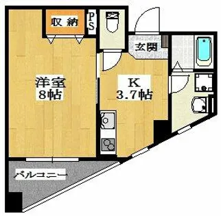プロムナード(丈六)【2階】の間取り