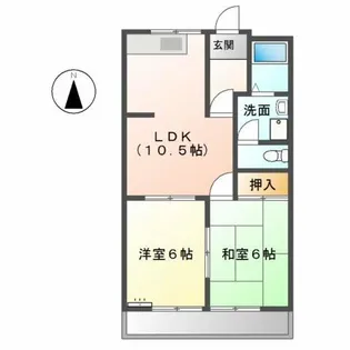 ステージ マノン【2階】の間取り