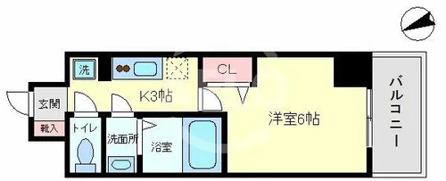 グランパシフィック塩草公園【2階】の間取り