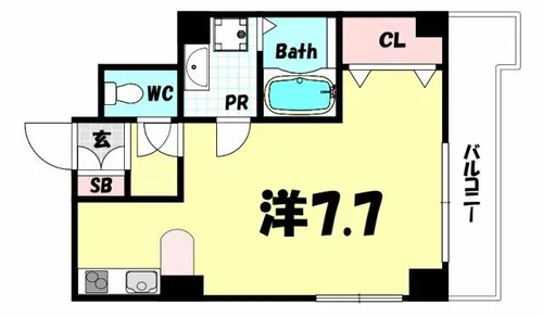 メゾン・ティファニー【7階】の間取り